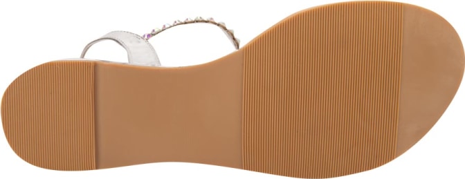 Sandalia Plateada