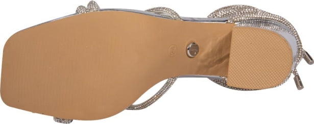 Zapatilla pedreria