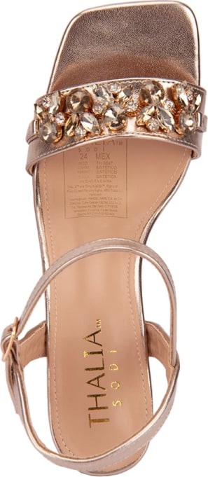 Zapatilla dorada