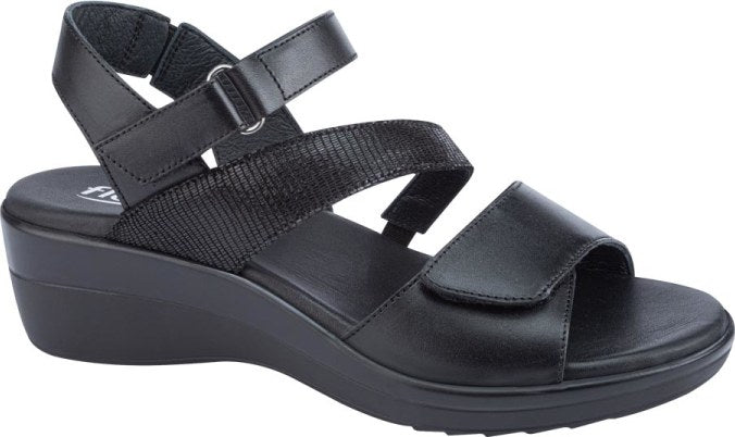 Sandalia negra